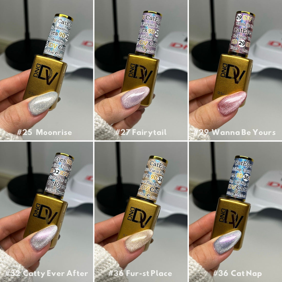 DIVA 9D Cat Eye Gel Polish – Day Dream