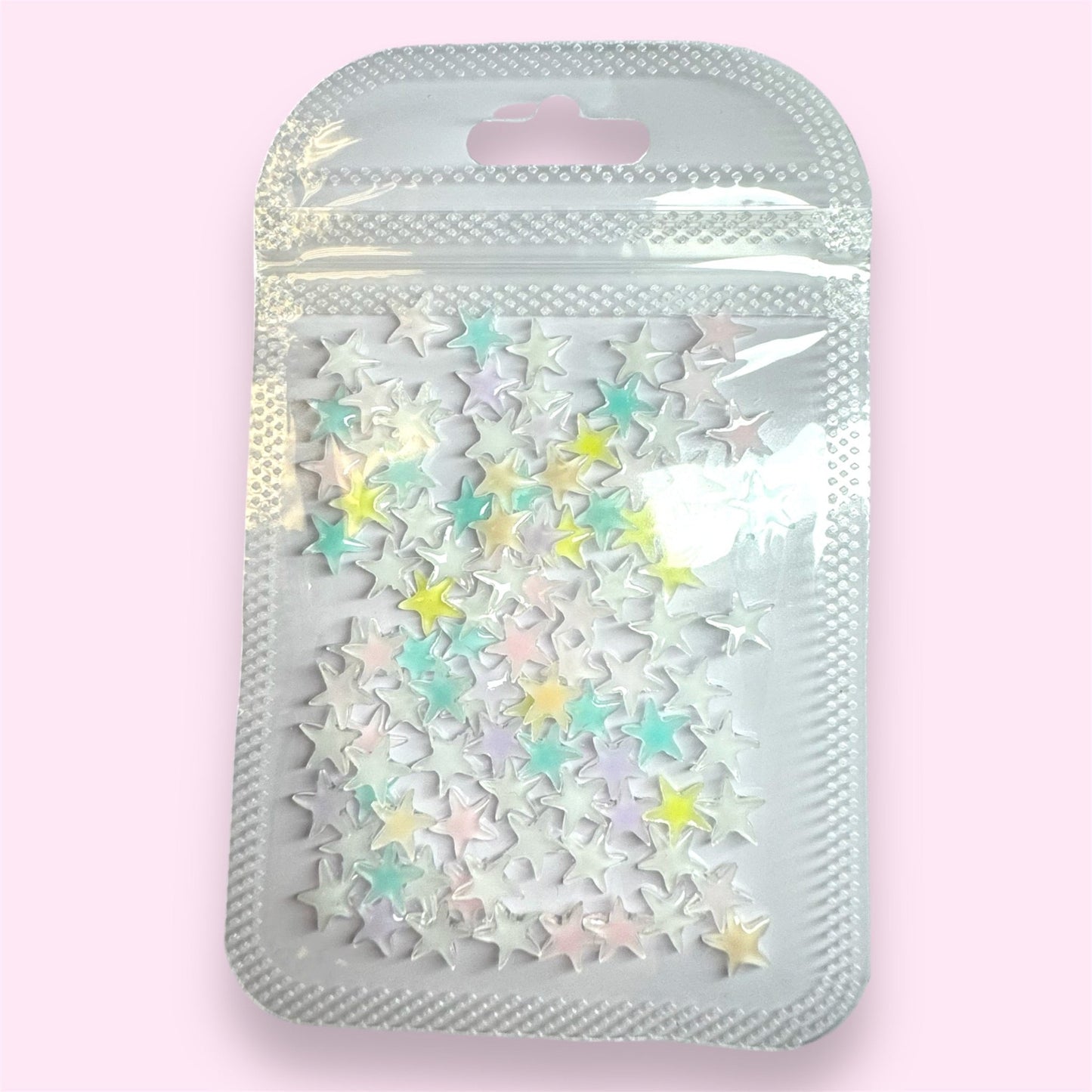 100 pcs Pastel Star Nail Charm Outline – Perfect for Nail Art Creations - JTessentials