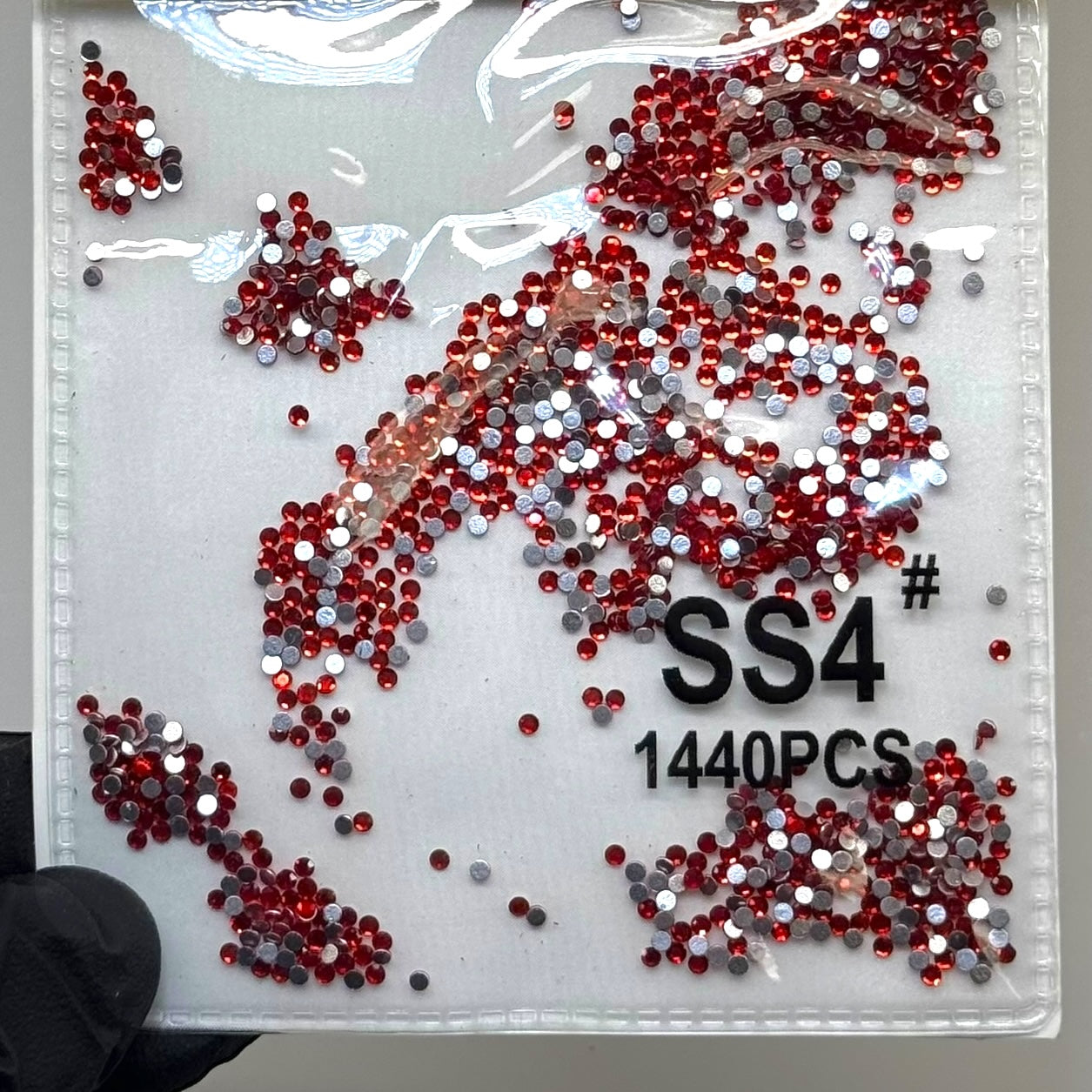 Crystal ss4- Red 1440 rhinestone pack