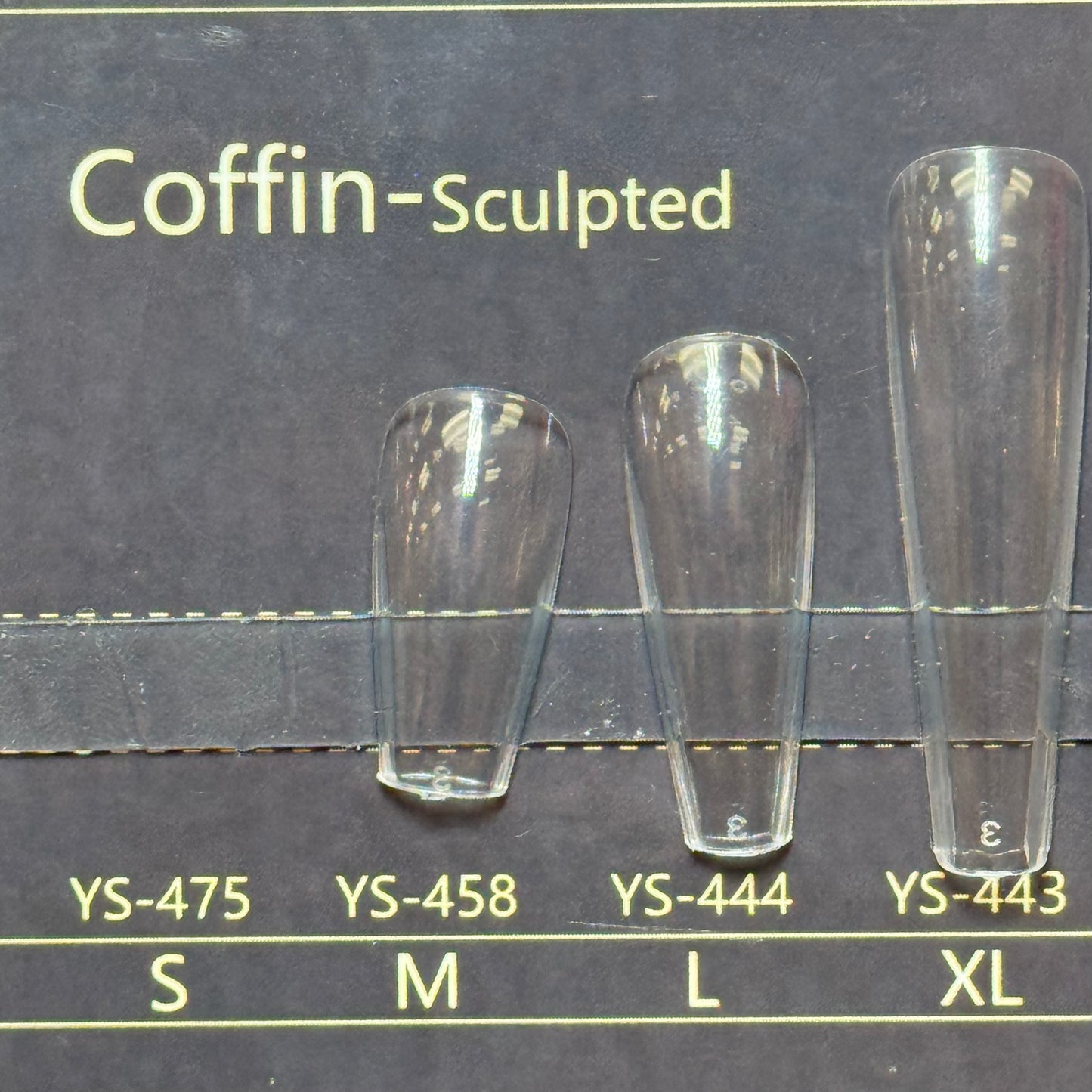 Full Cover Soft Gel Nail Extensions – 15 Sizes Box (Coffin-Sculpted)