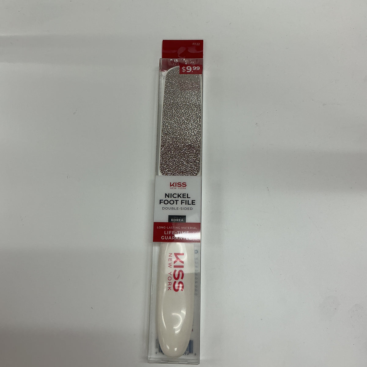 NICKEL FOOT FILE