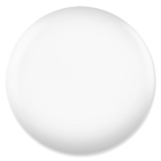 DND #448 Snow Flake – White Gel & Matching Polish Duo | Bright Clean Finish for Nail Art & Full Sets