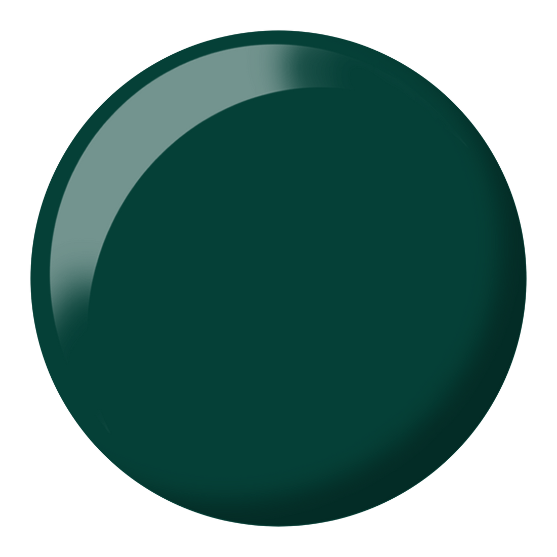 DND #747 Aurora Green – Gel & Regular Polish Duo | Iridescent Emerald Green Nail Color
