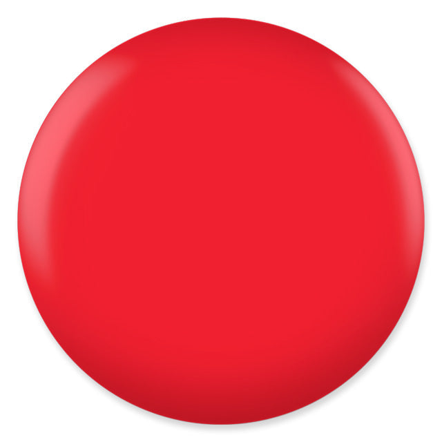 Thai Chilli Red #065 – DND Gel Duo | Bold Spicy Red Gel & Matching Lacquer | Long-Lasting Shine