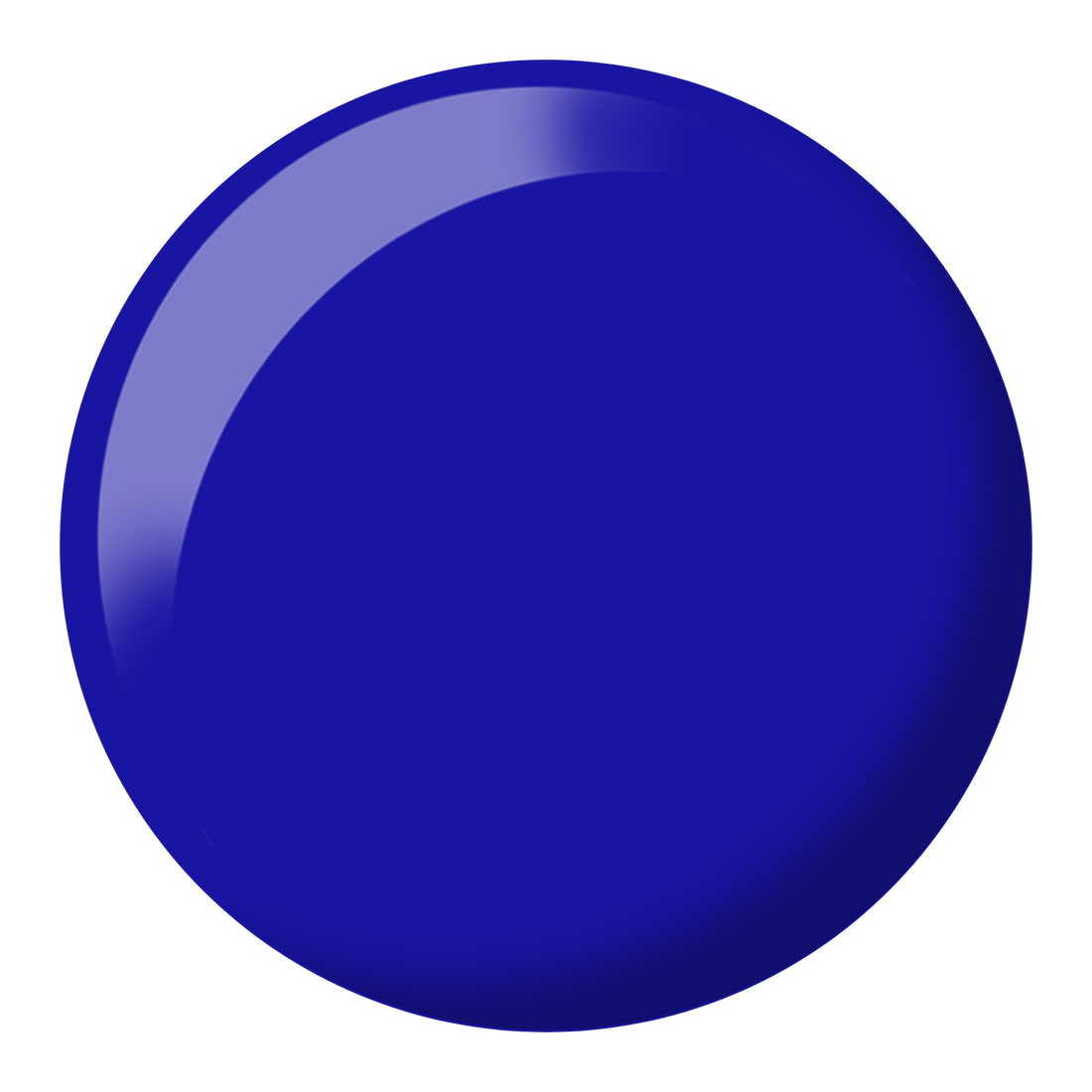 DND #734 Berry Blue – Gel & Regular Polish Duo | Vibrant Deep Blue Nail Color