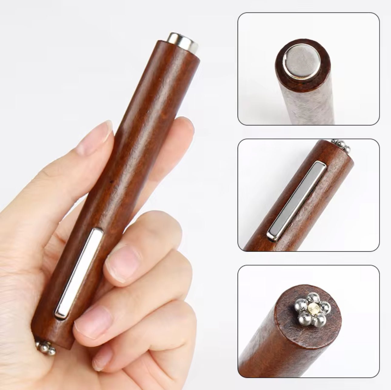 3 - in - 1 Cigar Magnet Cat Eye Nail Tool – Magnetic Nail Art Effect Wand - JTessentials