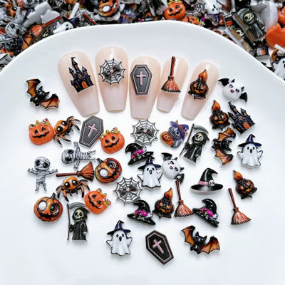 20-piece mixed Halloween charm bag 01