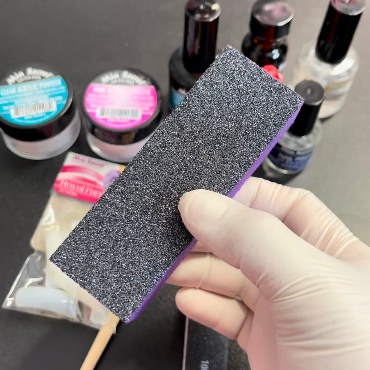 Mia Secret Clear & Pink Acrylic Powder Kit – Beginner-Friendly Nail Kit