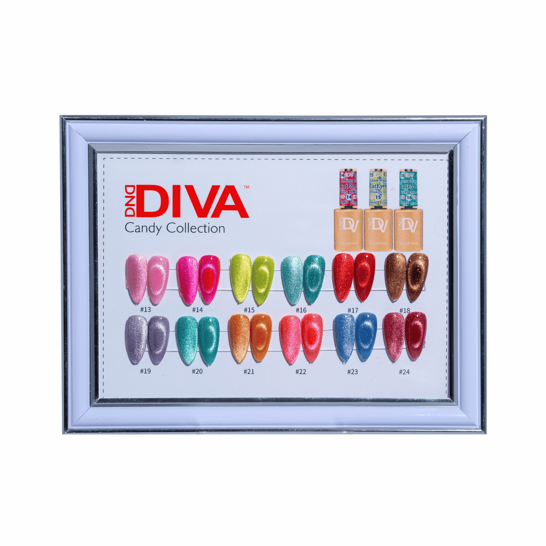 DIVA 9D Candy Cat Eye- Gel Polish