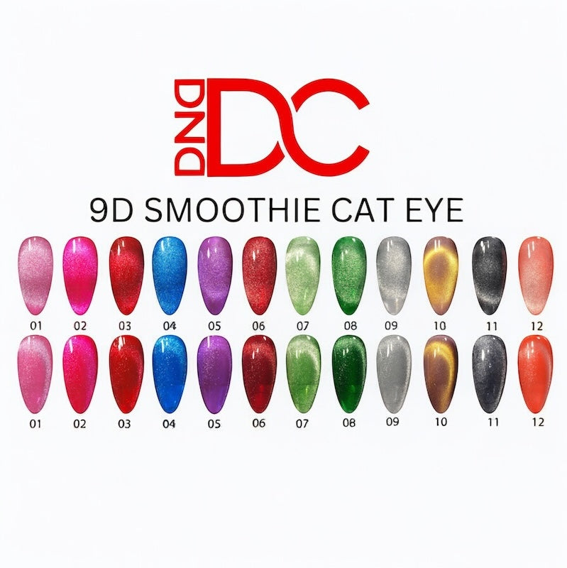 9D CAT EYE SMOOTHIE -DND GEL POLISH