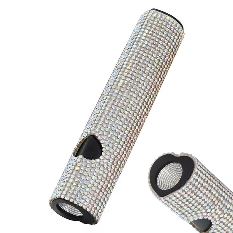 Bling Heart-Shaped Handheld UV LED Nail Lamp