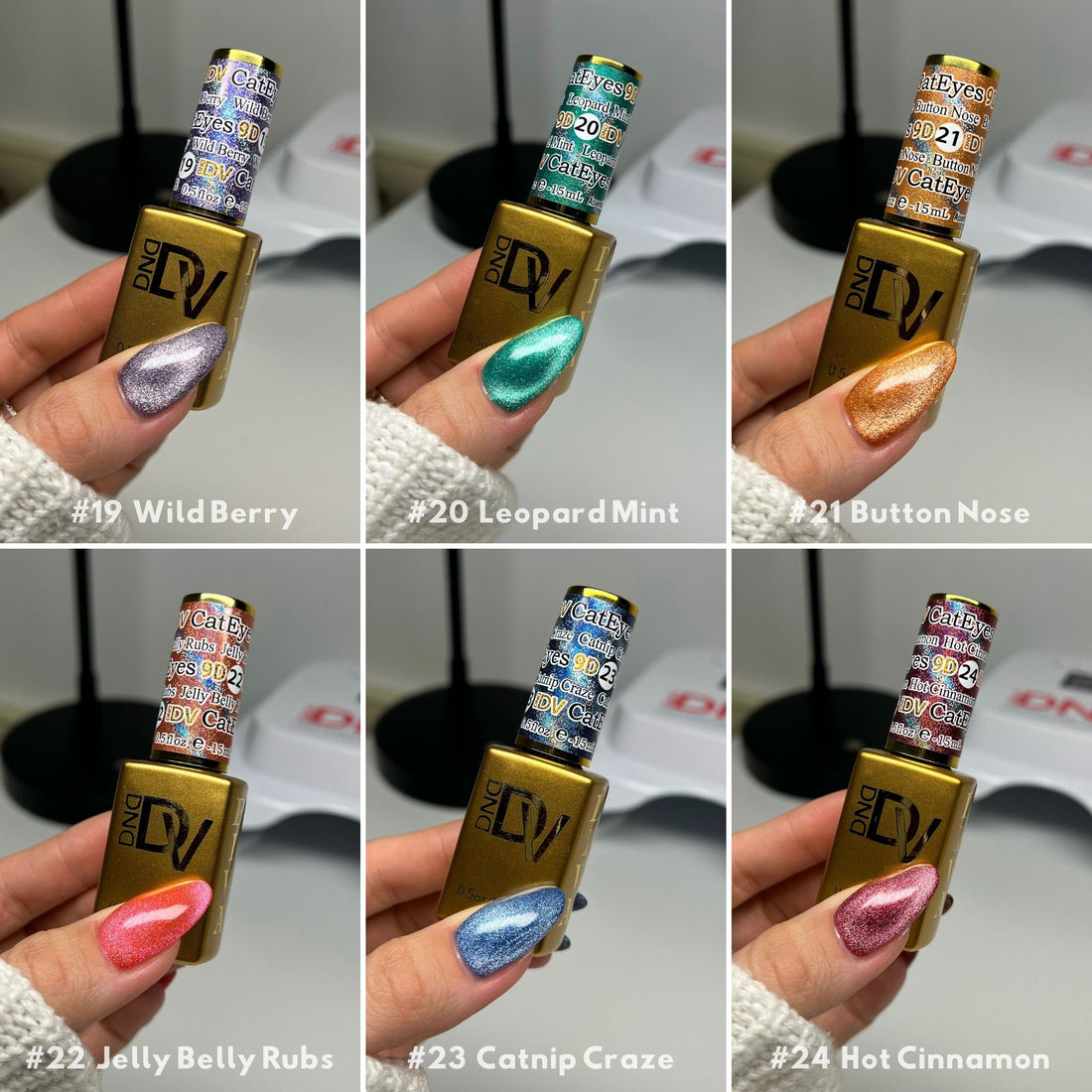 DIVA 9D Candy Cat Eye- Gel Polish