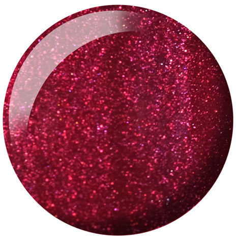 DND #773 Holiday Pomegranate – Deep Red Gel & Regular Polish Duo | Perfect Holiday Nail Color