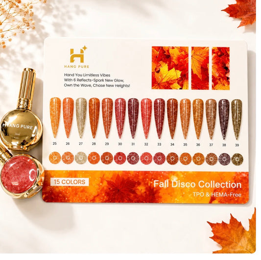 Fall Disco Gel Collection 15 Colors (25 - 39)