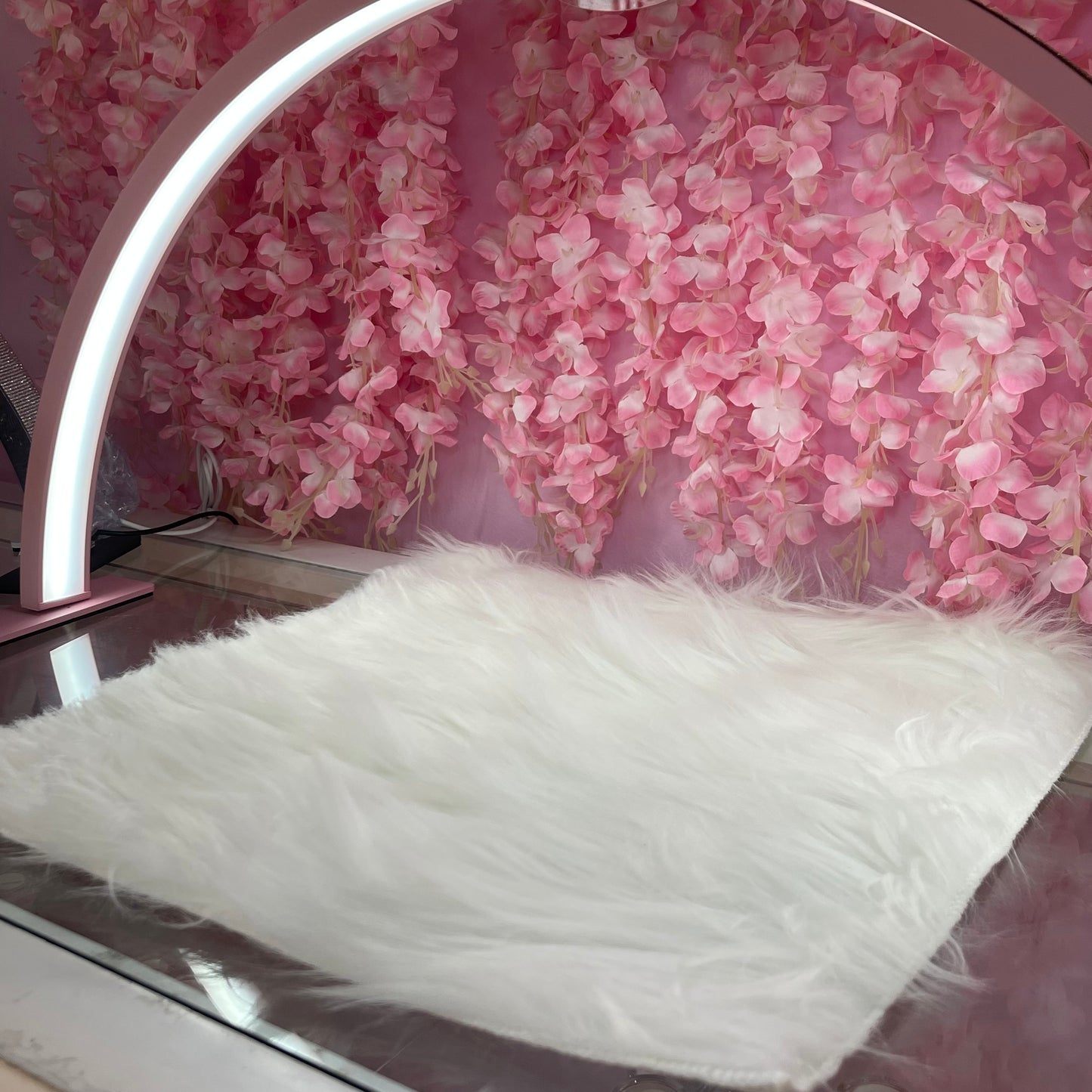 Fur Mat | Luxurious Photo Prop and Nail Setup Accessory