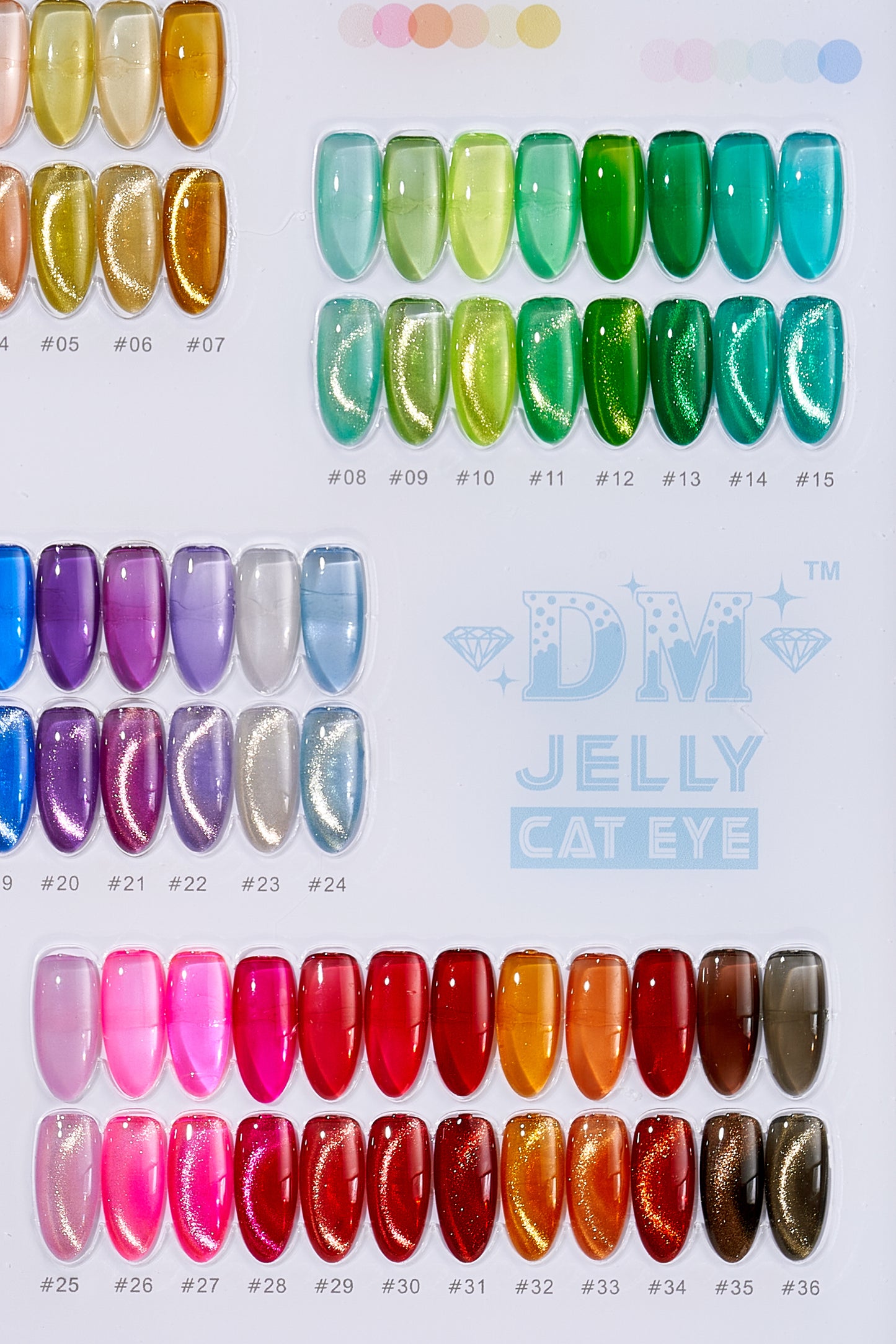 DM GEL POLISH- JELLY CAT EYE