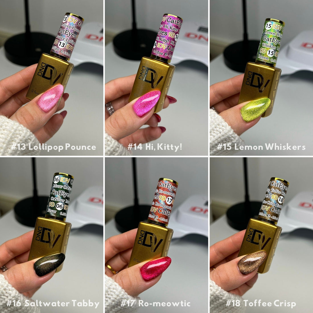 DIVA 9D Candy Cat Eye- Gel Polish