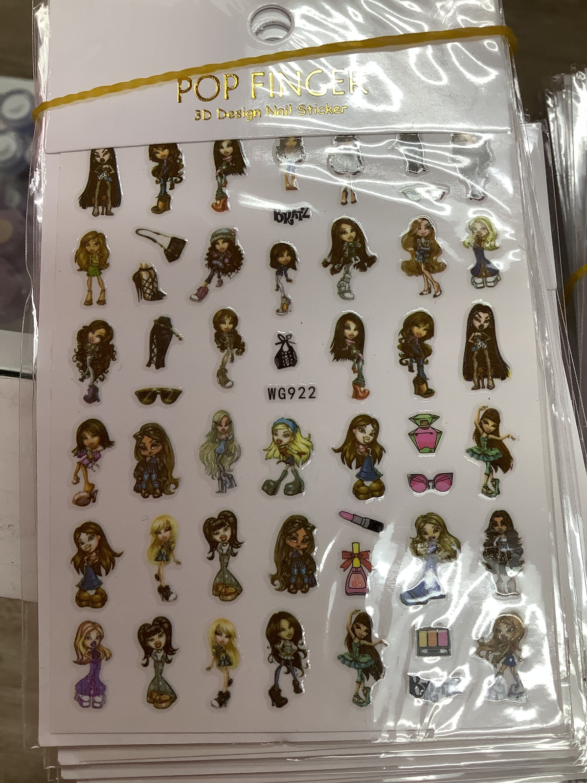 Bratz Nail stickers-WG922