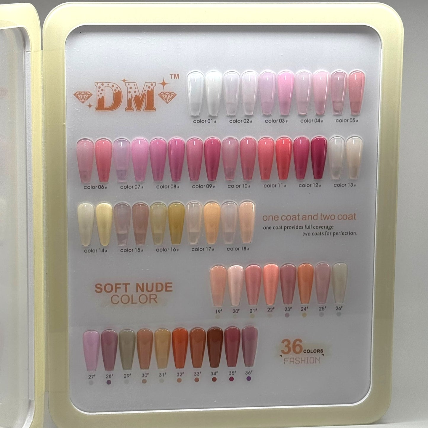 DM Gel Polish Soft Nude Color – Fashionable Nude Shades for Salon-Perfect Nails