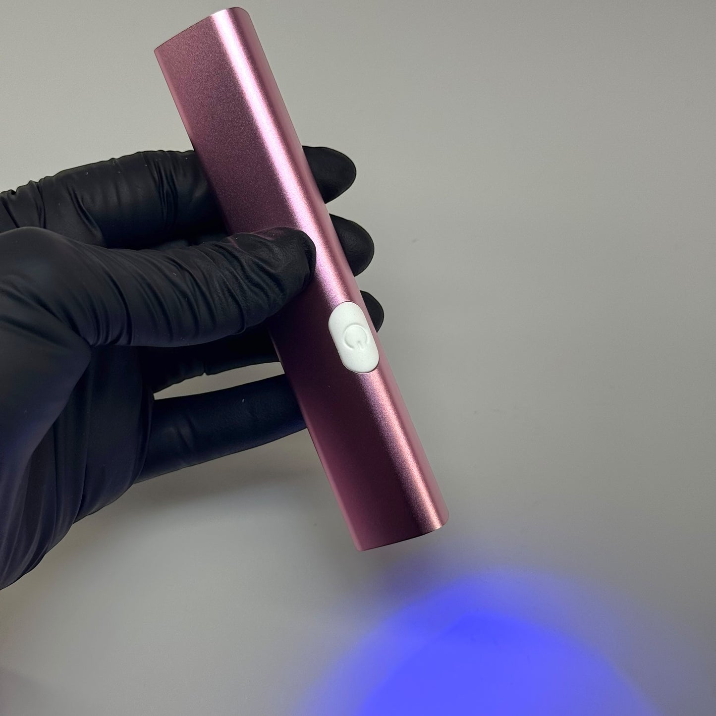 Pink Handheld Nail Lamp – Portable LED w/ charger
