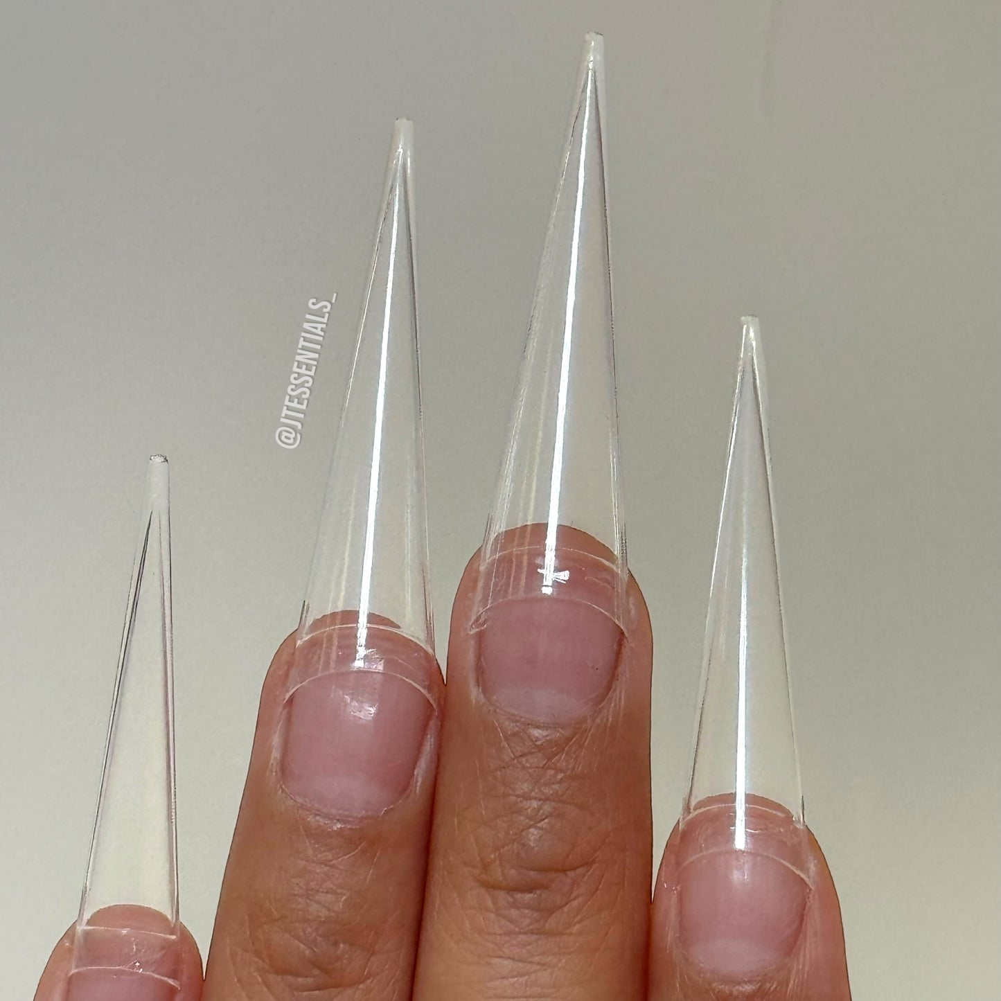 Stiletto-XL Nail Tips Box 500 tips