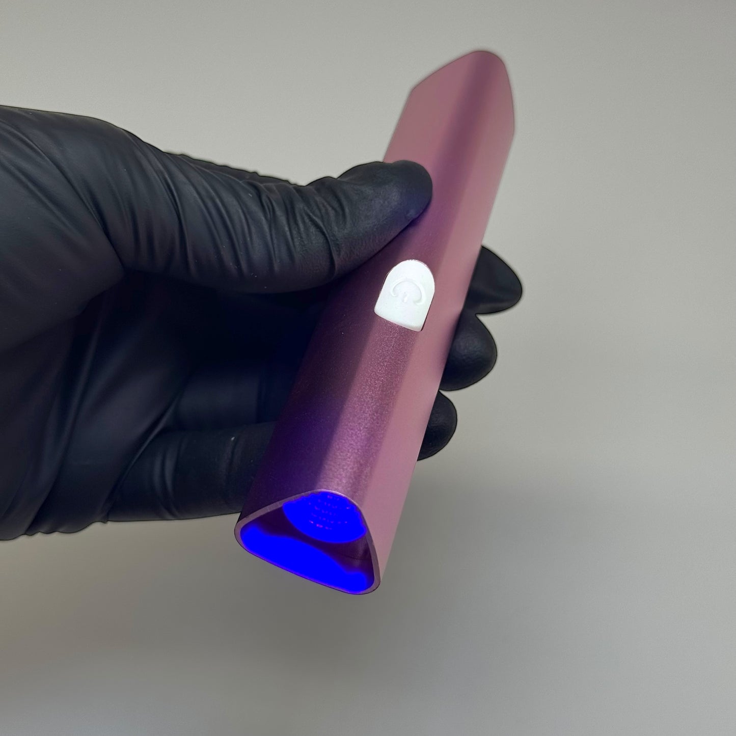 Pink Handheld Nail Lamp – Portable LED w/ charger