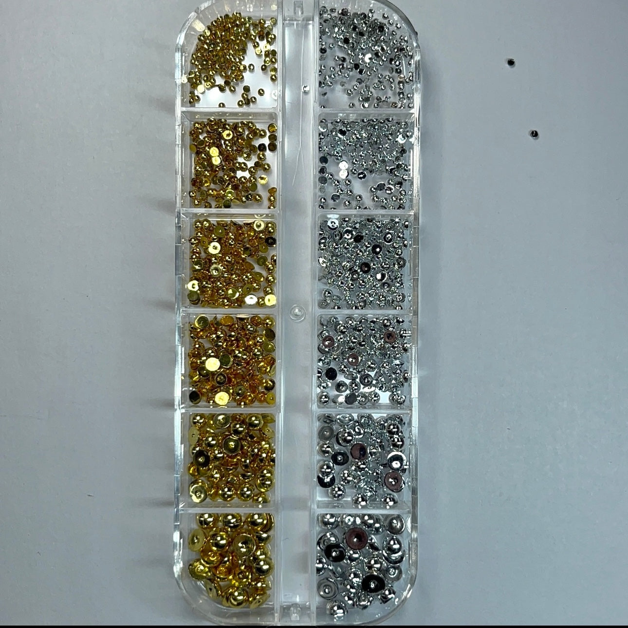 Silver/Gold Pearl Bead Box different size