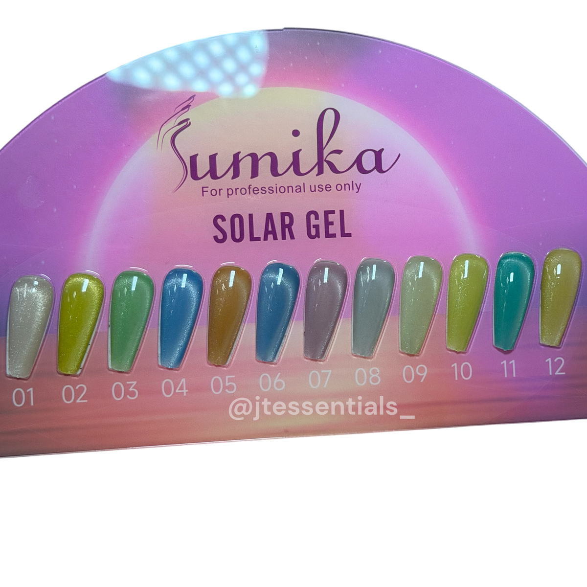 SUMIKA Solar Color Changing Gel– UV & Sun Reactive