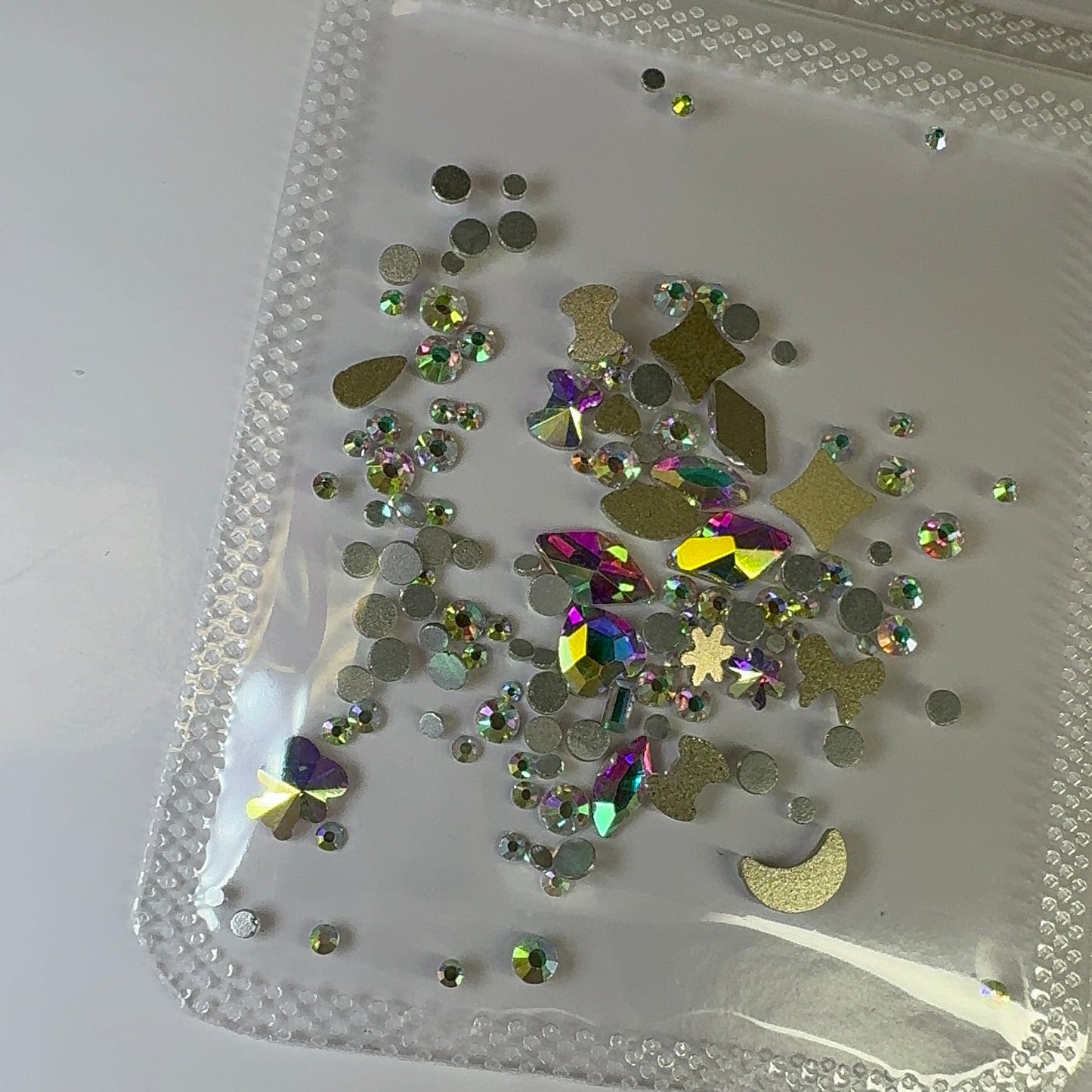 AB Rhinestone Mix - nail crystals decoration bag - JTessentials