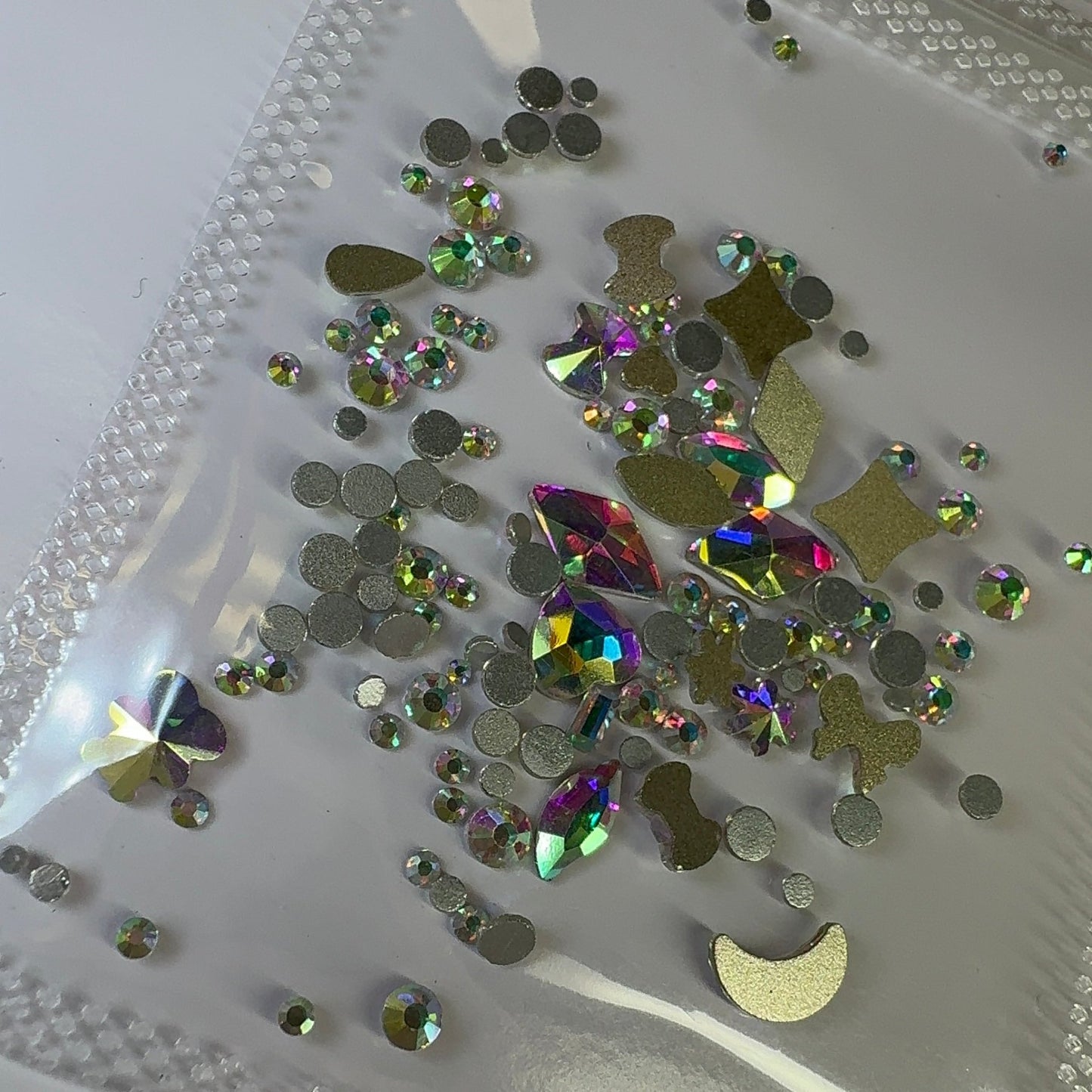 AB Rhinestone Mix - nail crystals decoration bag - JTessentials