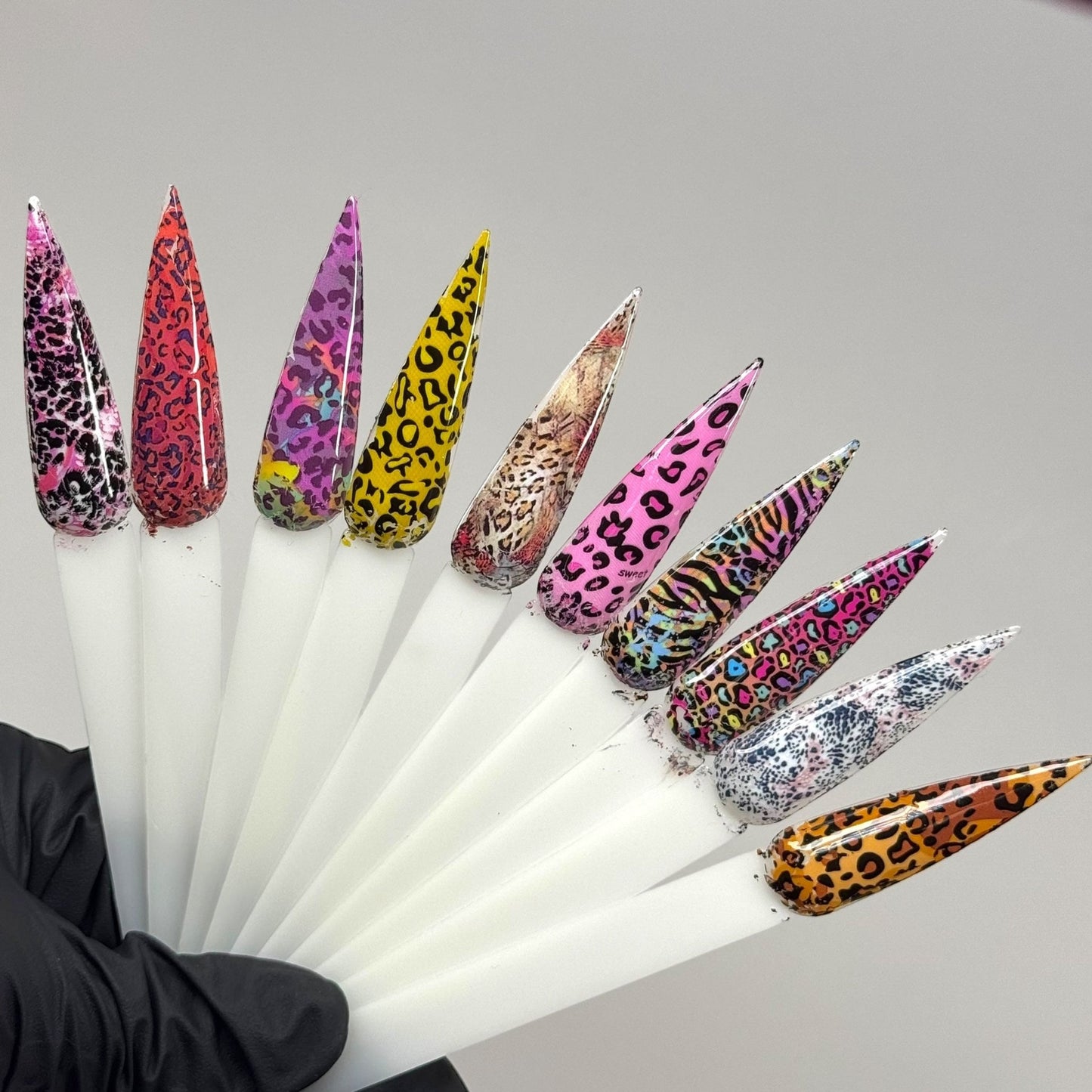 Animal Print Nail Foil Set – 10 Unique Styles for Trendy Nail Art - JTessentials