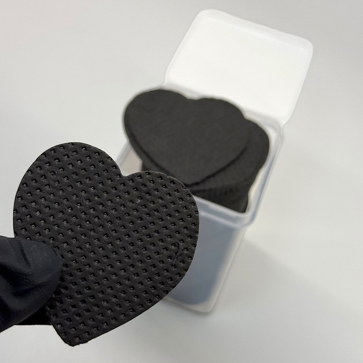 Black heart lint free wipes - 200 pcs box - JTessentials
