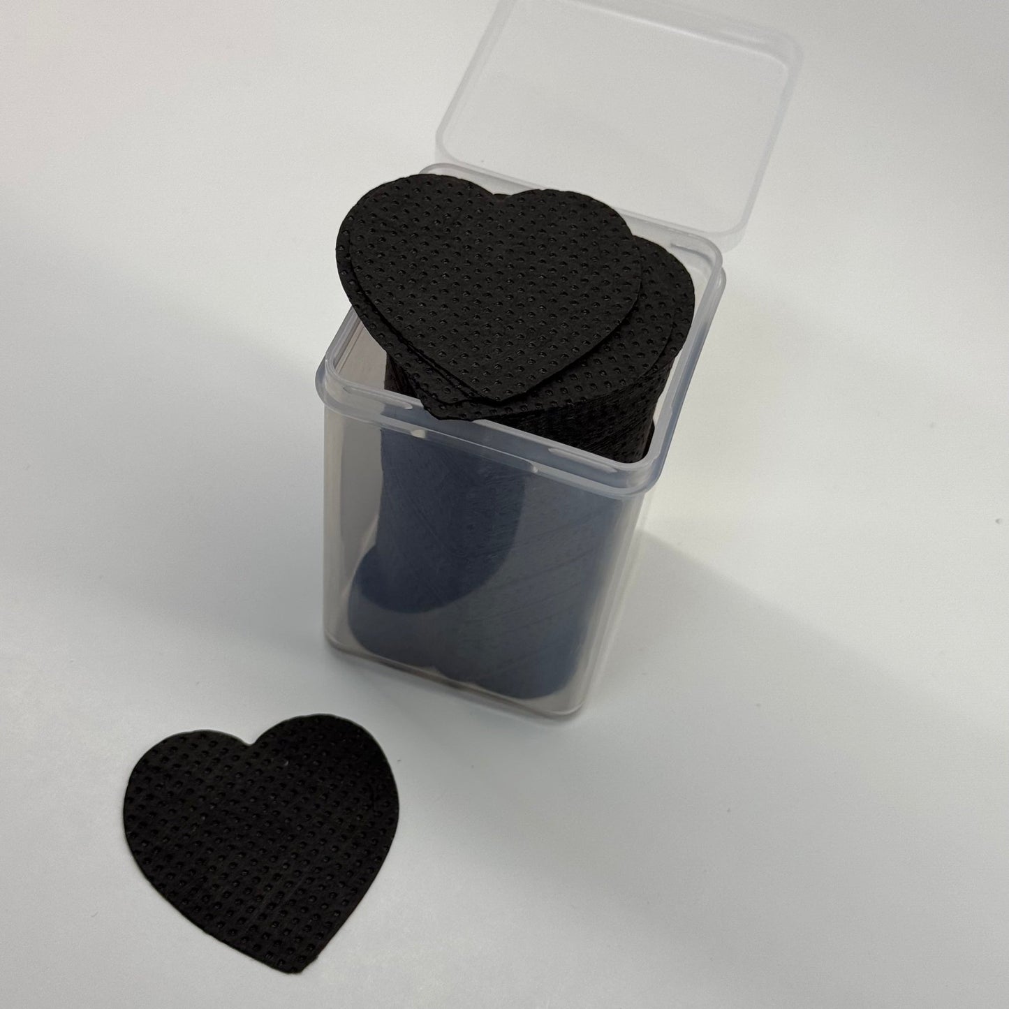 Black heart lint free wipes - 200 pcs box - JTessentials