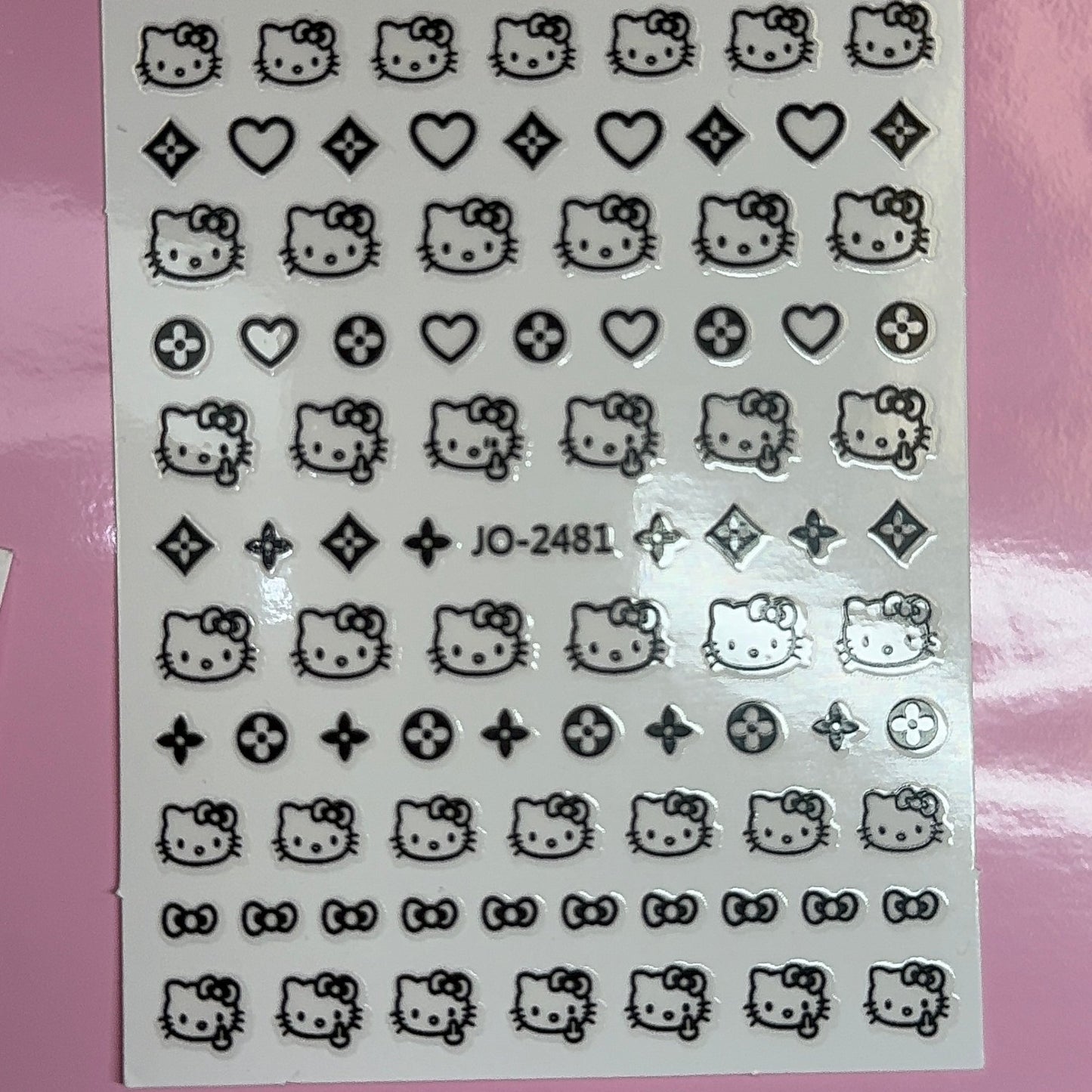 Black HK - Nail sticker - JTessentials