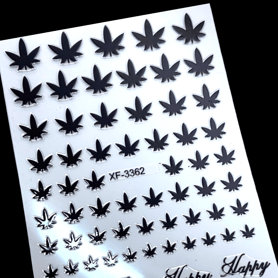 Black Weed sticker - JTessentials