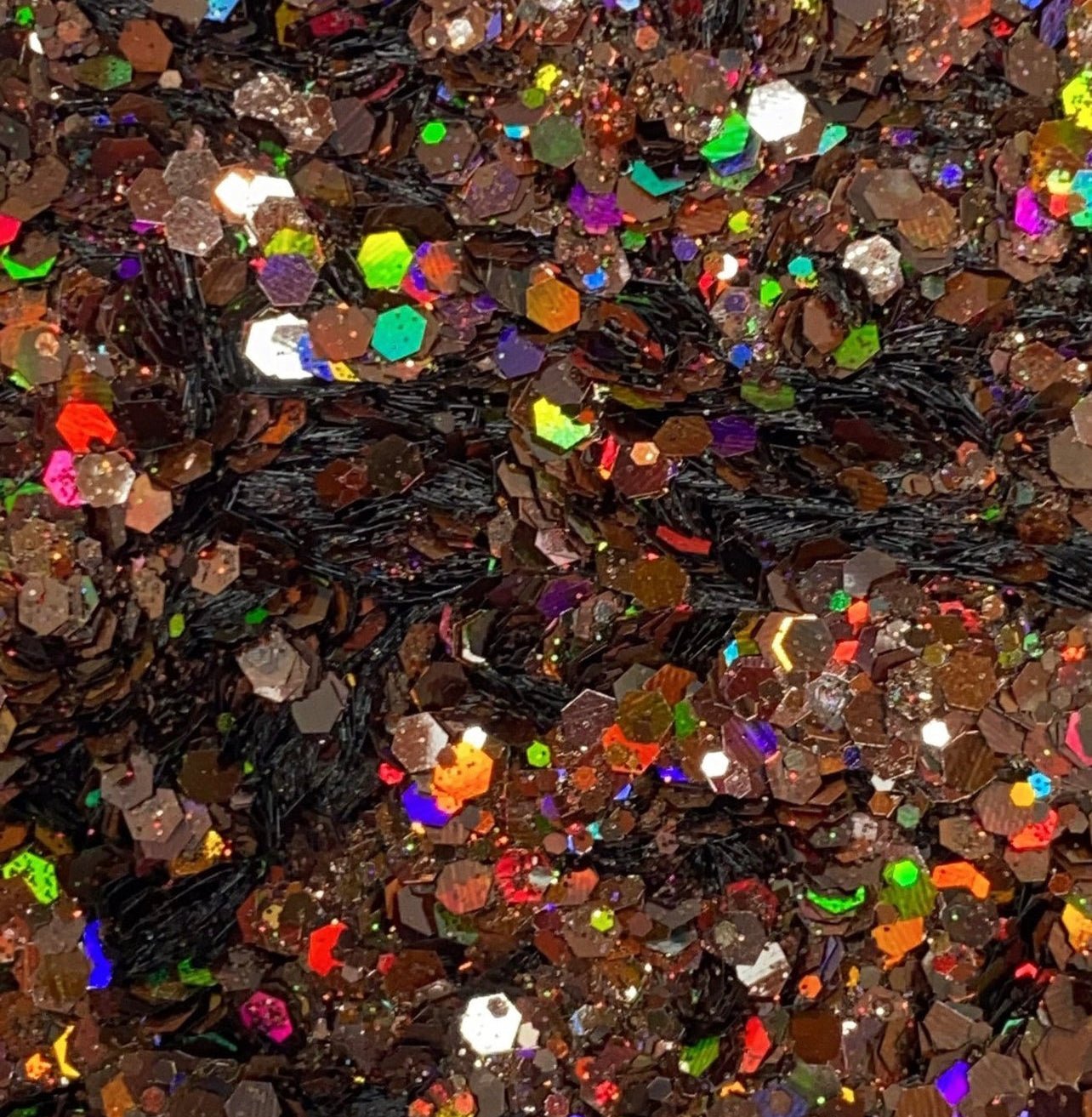 Brown Glitter - for nail decor. - JTessentials