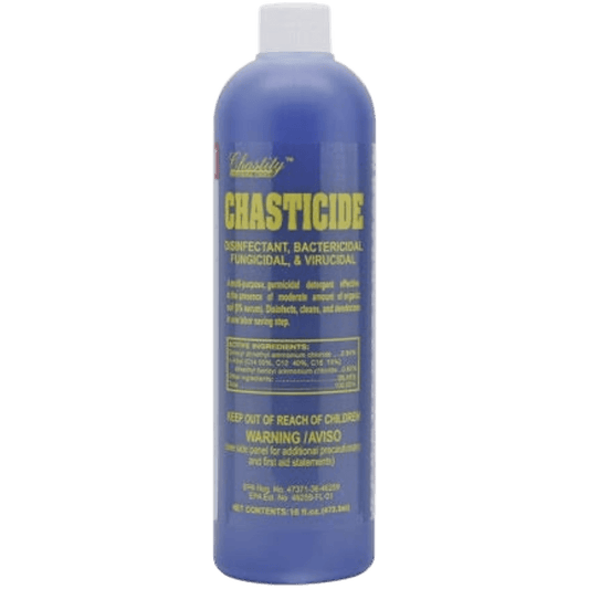 Chasticide Disinfectant – Hospital - Grade Cleaner for Nail Tools | Bactericidal, Fungicidal, Virucidal 16 oz - JTessentials