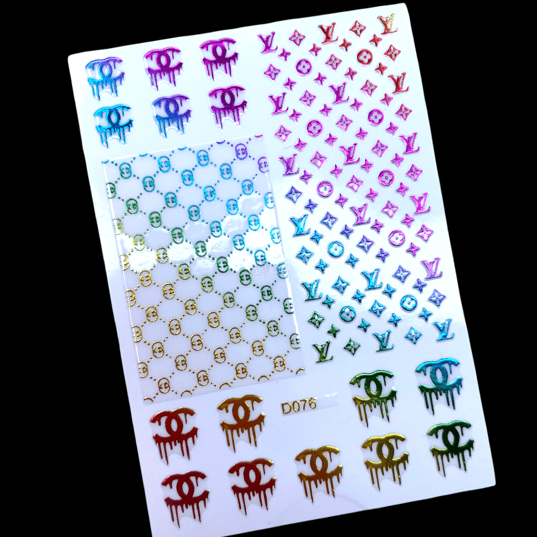 Colorful Designer Drip Sticker D076 - 9 - JTessentials