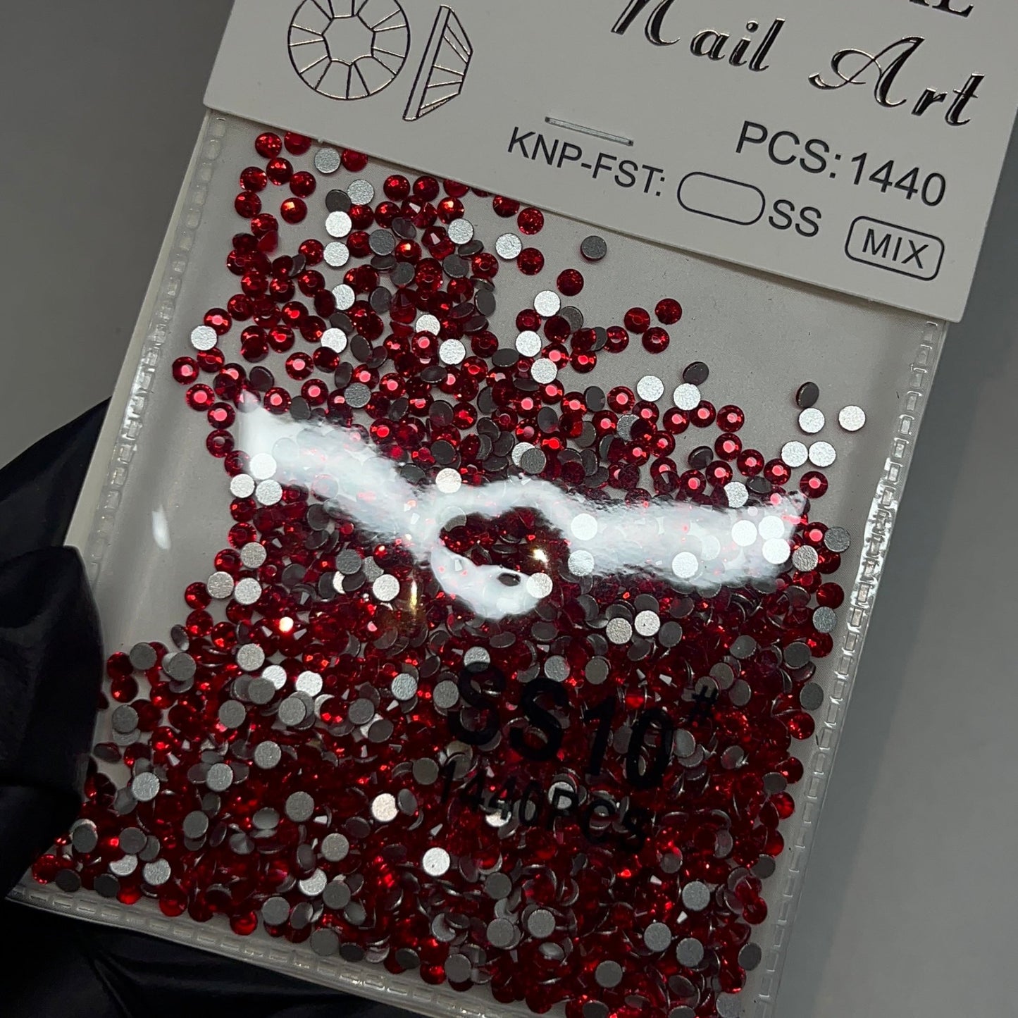 Crystal ss10 Red 1440 pcs rhinestone pack - JTessentials