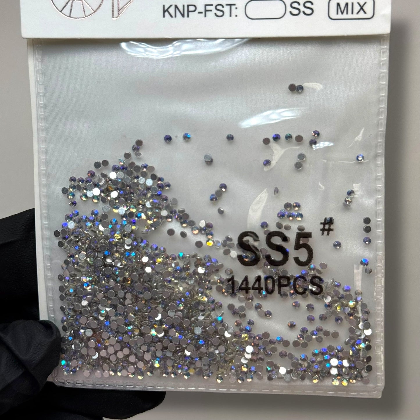 Crystal ss5 AB BLUE 1440 rhinestone pack - JTessentials
