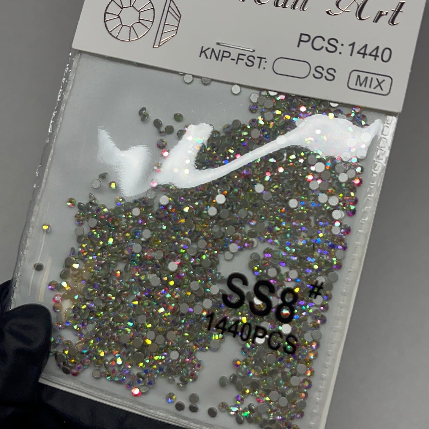 Crystal ss8 AB 1440 rhinestone pack - JTessentials