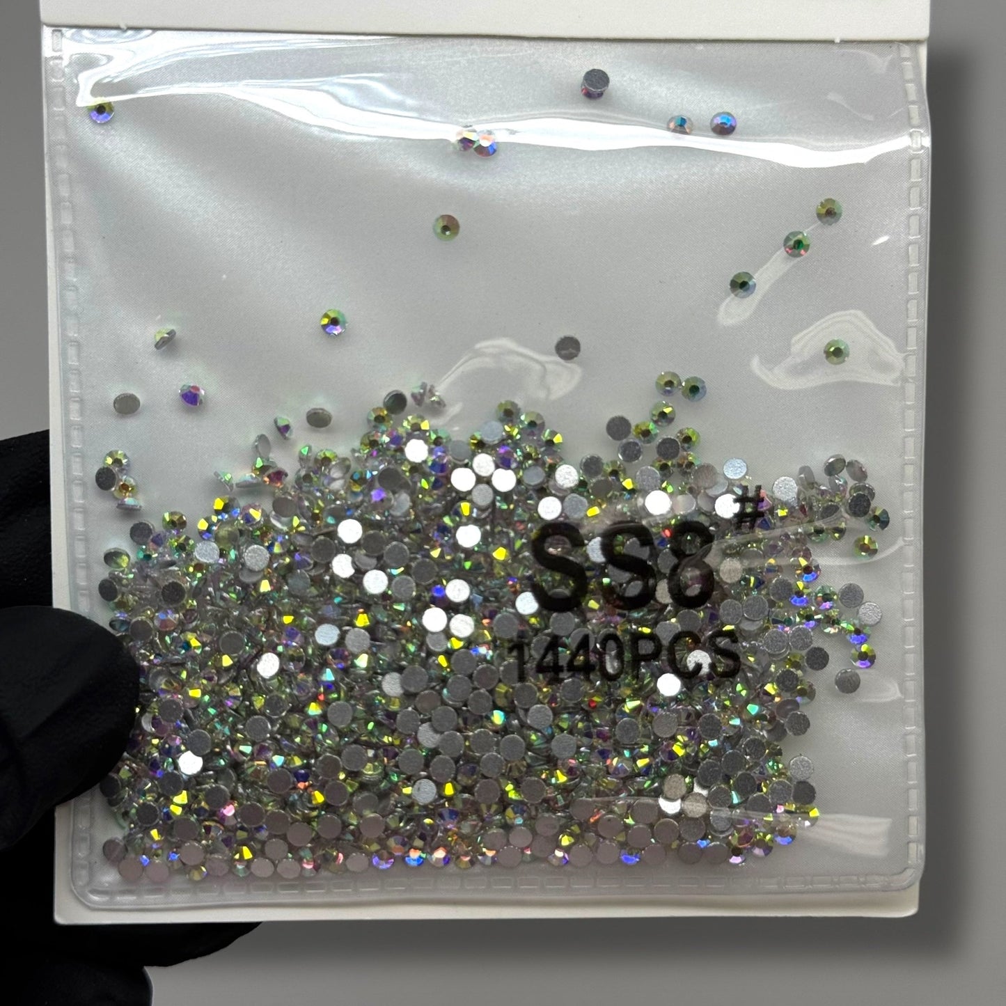 Crystal ss8 AB 1440 rhinestone pack - JTessentials