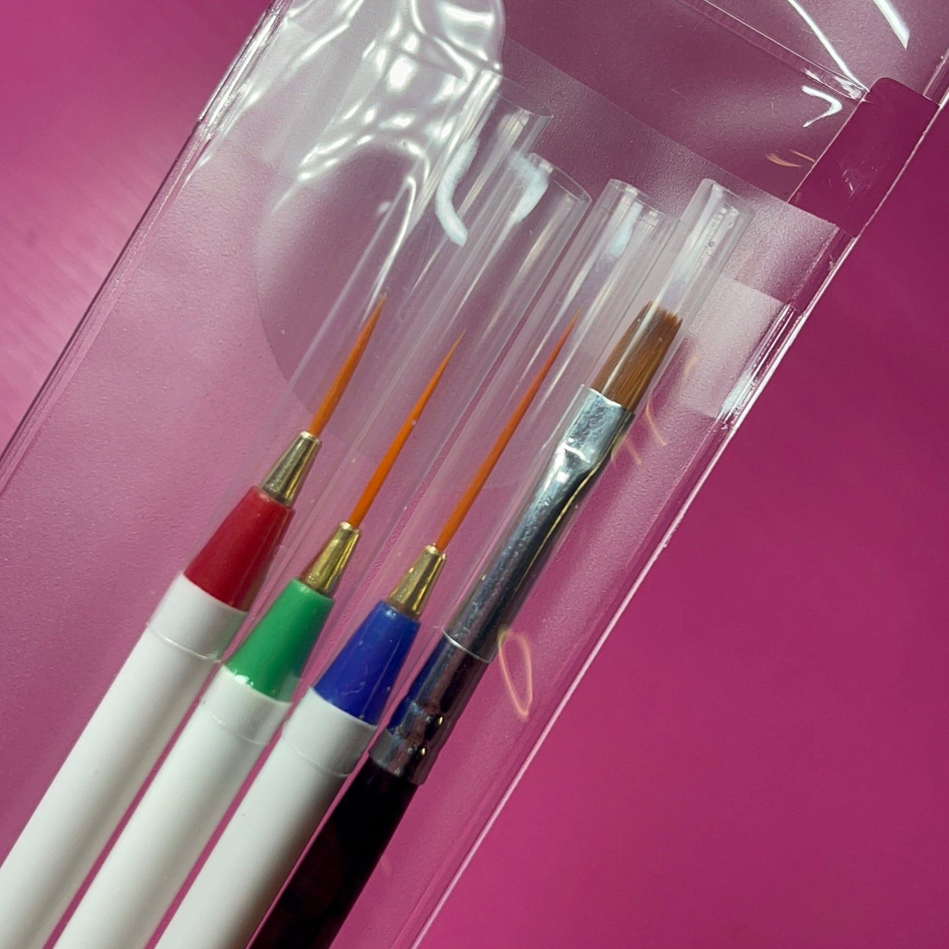 Detail Liner brush set - 4 pc - JTessentials