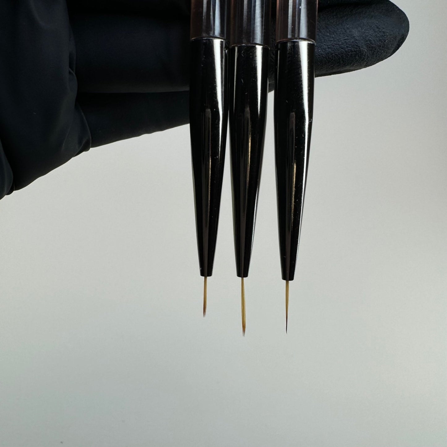 Double - End Detail Liner Brushes (3 - Piece Set) - Fine Liner & Art Brush Combo for Precision Nail Art - JTessentials