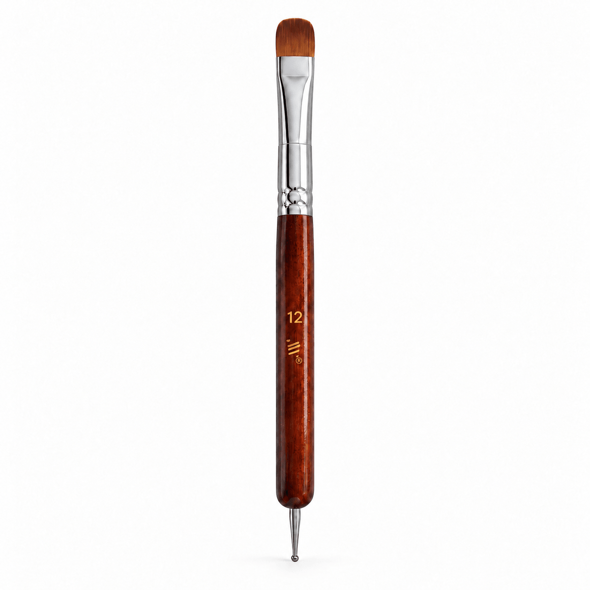 Double-Ended French Nail Art Brush & Dotting Tool – Wood Handle - JTessentials