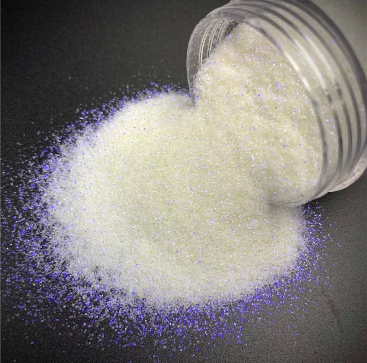 Fine Holographic Glitter - white - JTessentials