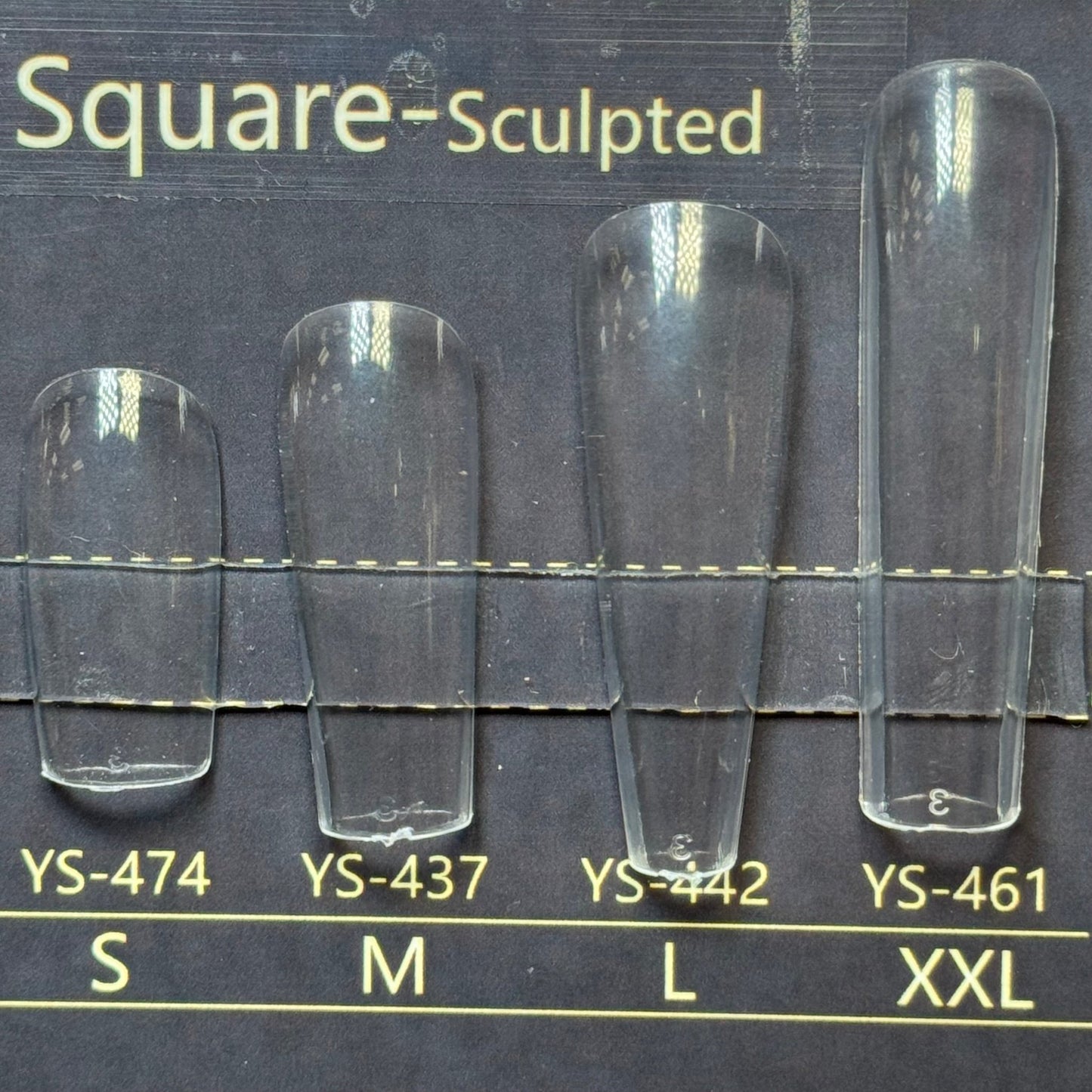 Full Cover Soft Gel Nail Extensions – 15 Sizes Box (Square Sculpted) - JTessentials