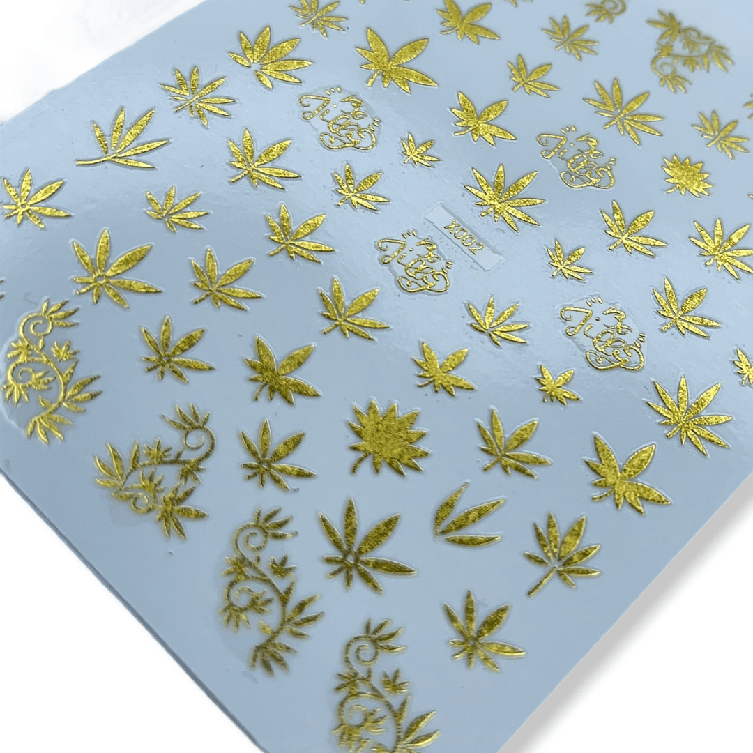 GOLD 420 plant sticker - JTessentials
