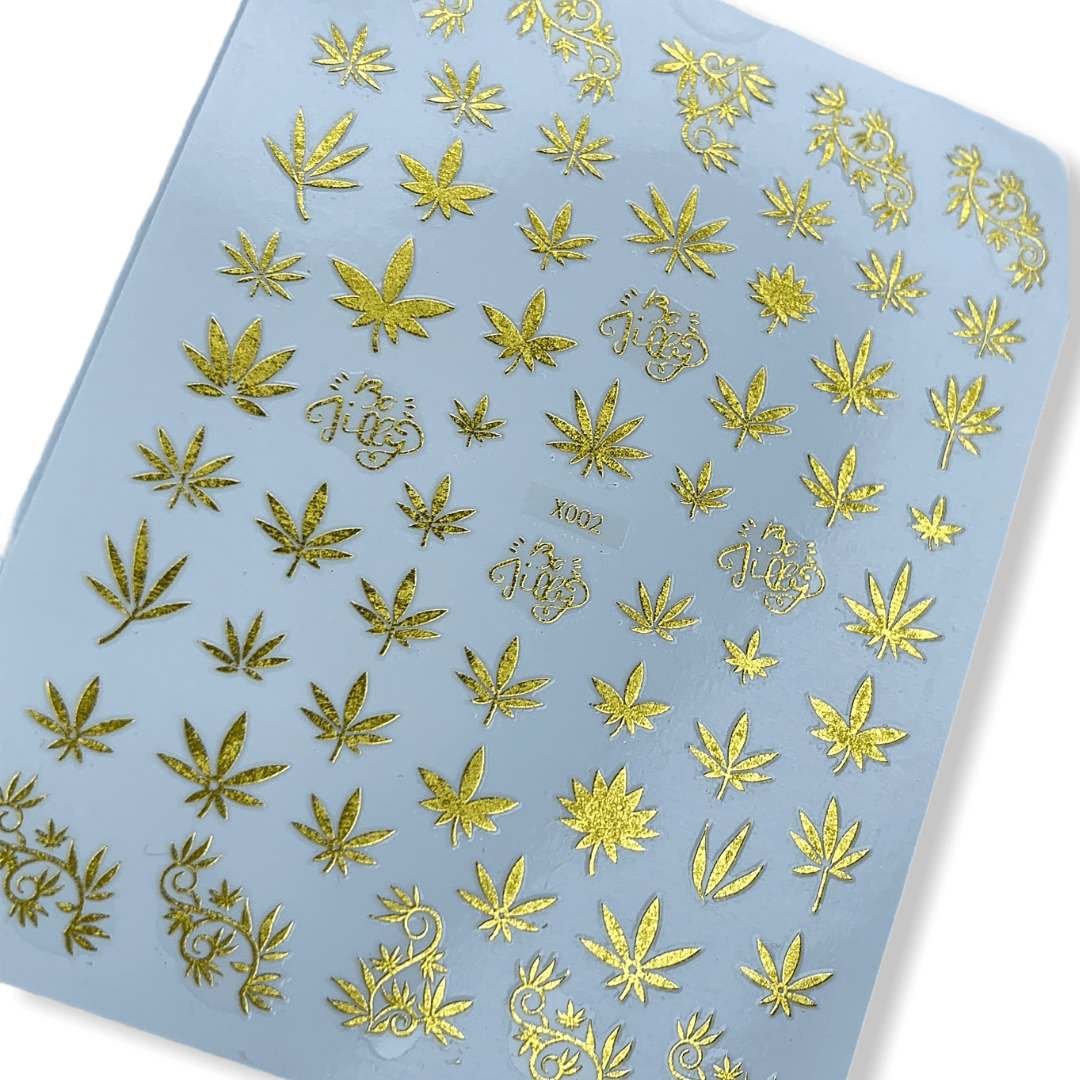 GOLD 420 plant sticker - JTessentials
