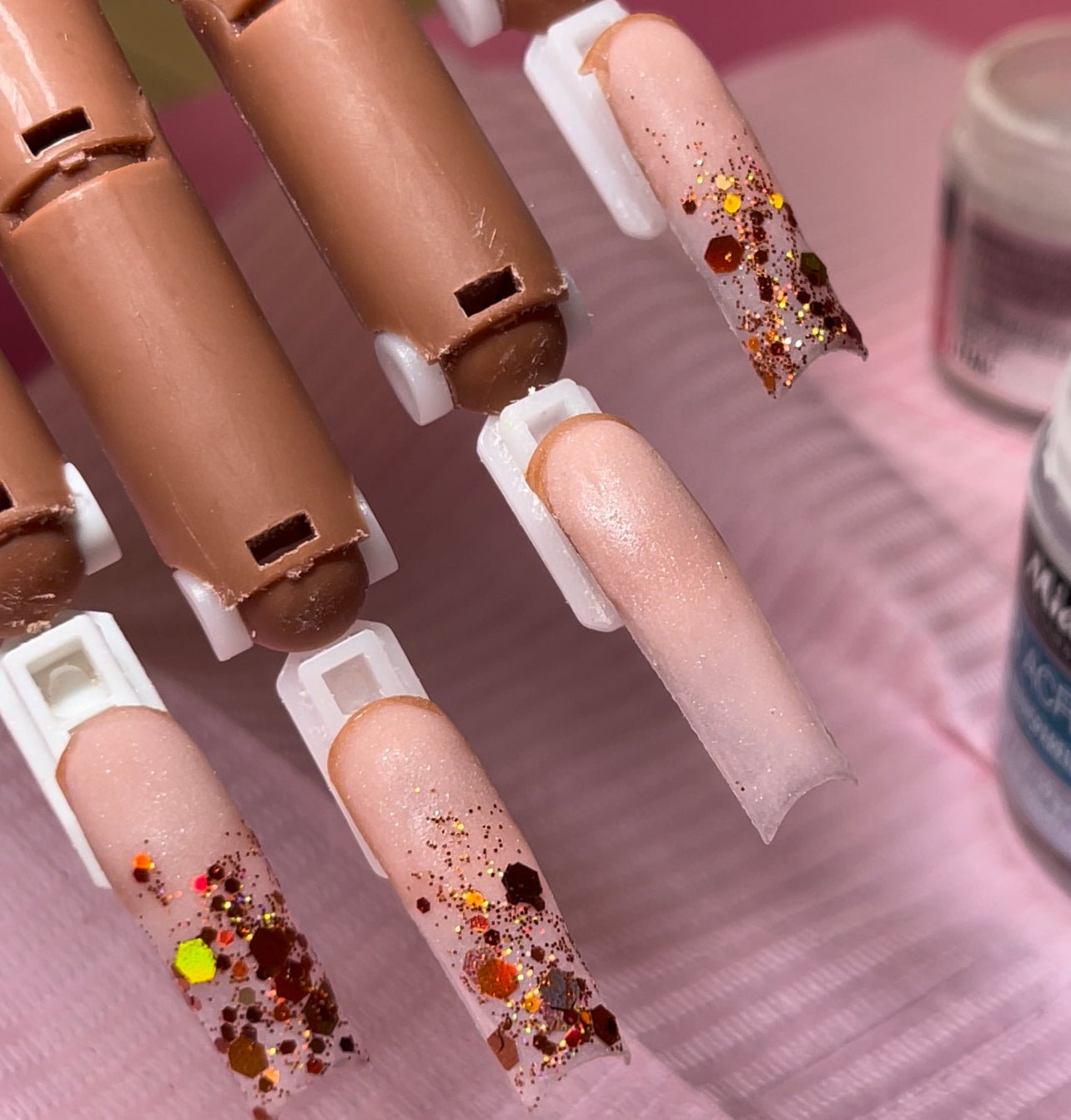 Gold Glitter - for nail decor. - JTessentials